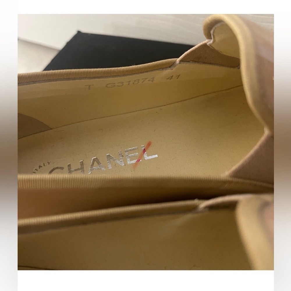 Chanel loafers worn twice size 41 - Picture 6 of 7
